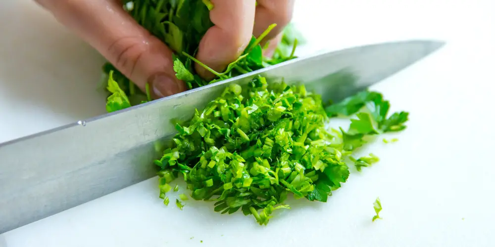 freeze parsley